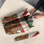 Aussie Wombat Christmas Umbrella Festive Knitted Pattern Inspired