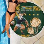 South Africa Rugby History World Champions Beach Blanket Springboks Make History