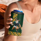 South Africa Rugby History World Champions 4 in 1 Can Cooler Tumbler Springboks Make History