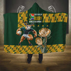 South Africa Rugby History World Champions Hooded Blanket Springboks Make History