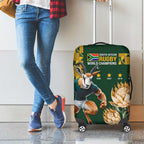 South Africa Rugby History World Champions Luggage Cover Springboks Make History