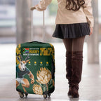 South Africa Rugby History World Champions Luggage Cover Springboks Make History