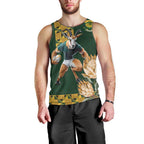 South Africa Rugby History World Champions Men Tank Top Springboks Make History