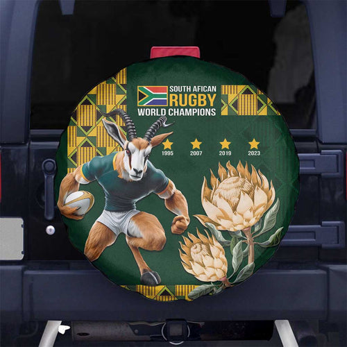 South Africa Rugby History World Champions Spare Tire Cover Springboks Make History