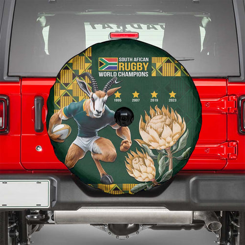 South Africa Rugby History World Champions Spare Tire Cover Springboks Make History