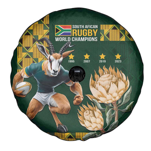South Africa Rugby History World Champions Spare Tire Cover Springboks Make History
