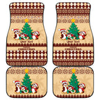 australia-penguin-christmas-argyle-pattern-personalised-car-mats