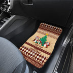 australia-penguin-christmas-argyle-pattern-personalised-car-mats