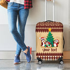 australia-penguin-christmas-argyle-pattern-personalised-luggage-cover