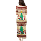 australia-penguin-christmas-argyle-pattern-personalised-puletasi
