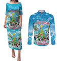 its-penguin-ing-to-look-a-lot-like-christmas-couples-matching-puletasi-dress-and-long-sleeve-button-shirt