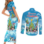 its-penguin-ing-to-look-a-lot-like-christmas-couples-matching-short-sleeve-bodycon-dress-and-long-sleeve-button-shirt