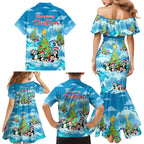 its-penguin-ing-to-look-a-lot-like-christmas-family-matching-mermaid-dress-and-hawaiian-shirt