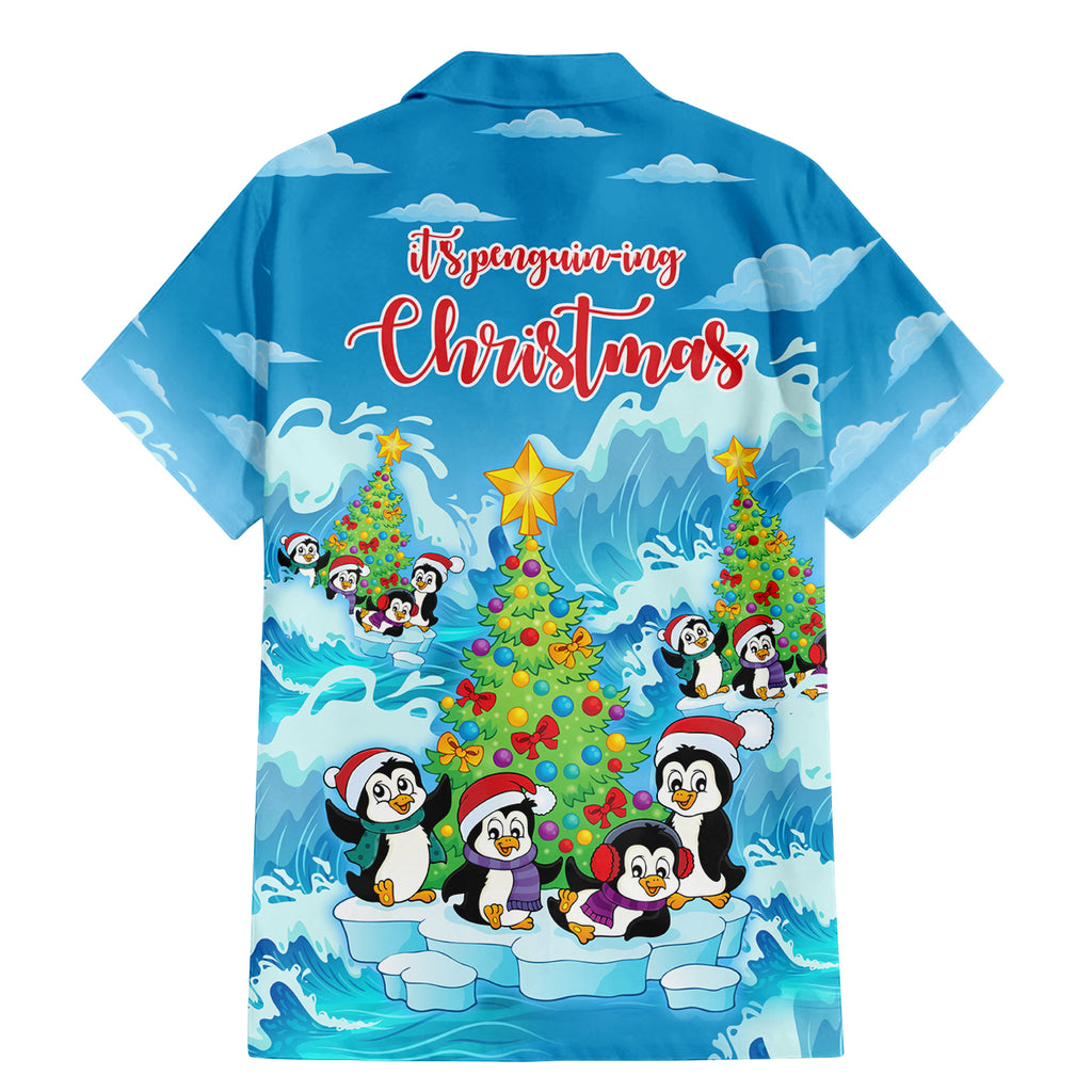 its-penguin-ing-to-look-a-lot-like-christmas-family-matching-mermaid-dress-and-hawaiian-shirt
