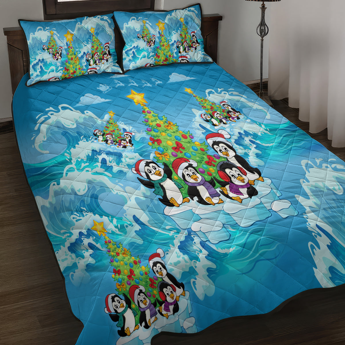 its-penguin-ing-to-look-a-lot-like-christmas-quilt-bed-set
