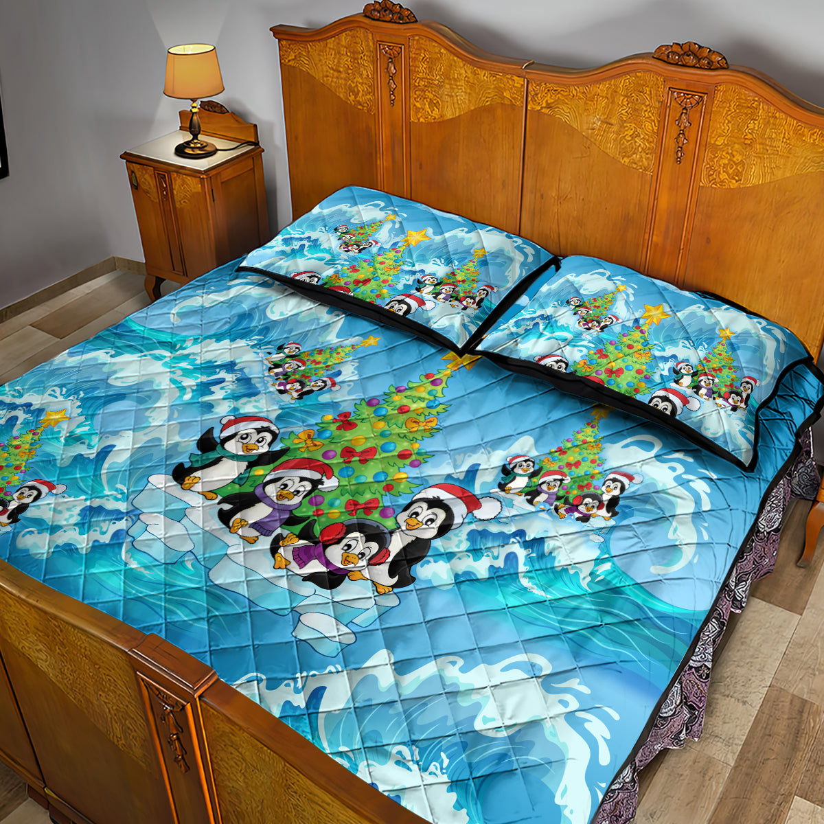 its-penguin-ing-to-look-a-lot-like-christmas-quilt-bed-set