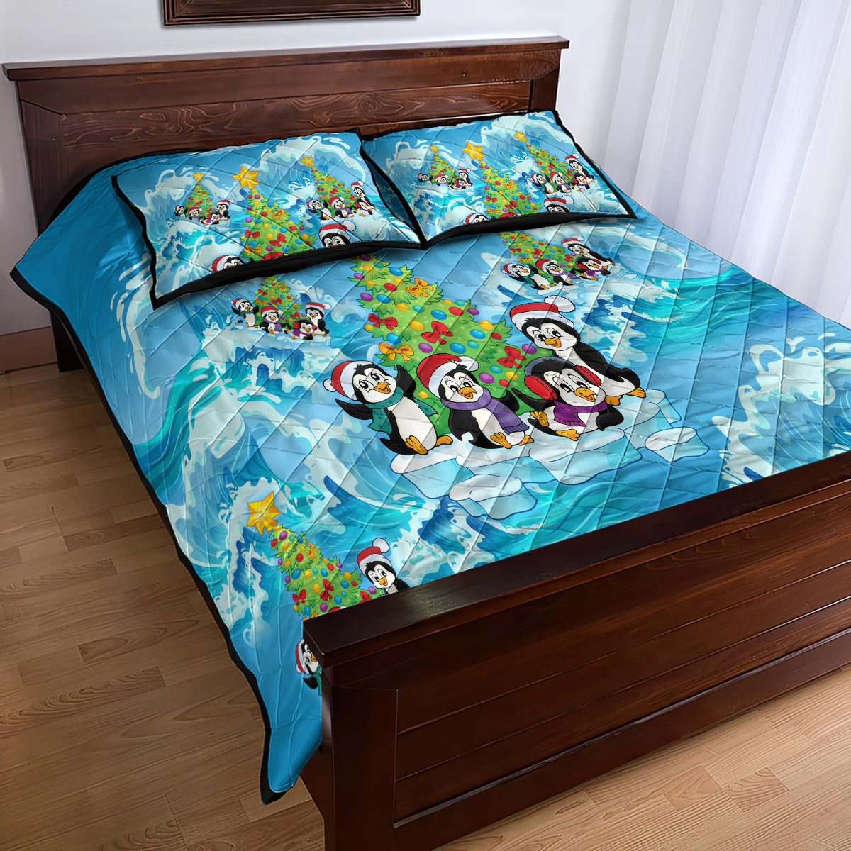 its-penguin-ing-to-look-a-lot-like-christmas-quilt-bed-set