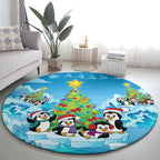 its-penguin-ing-to-look-a-lot-like-christmas-round-carpet