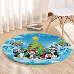 its-penguin-ing-to-look-a-lot-like-christmas-round-carpet