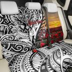 Personalised New Zealand Waitangi and ANZAC day Back Car Seat Cover