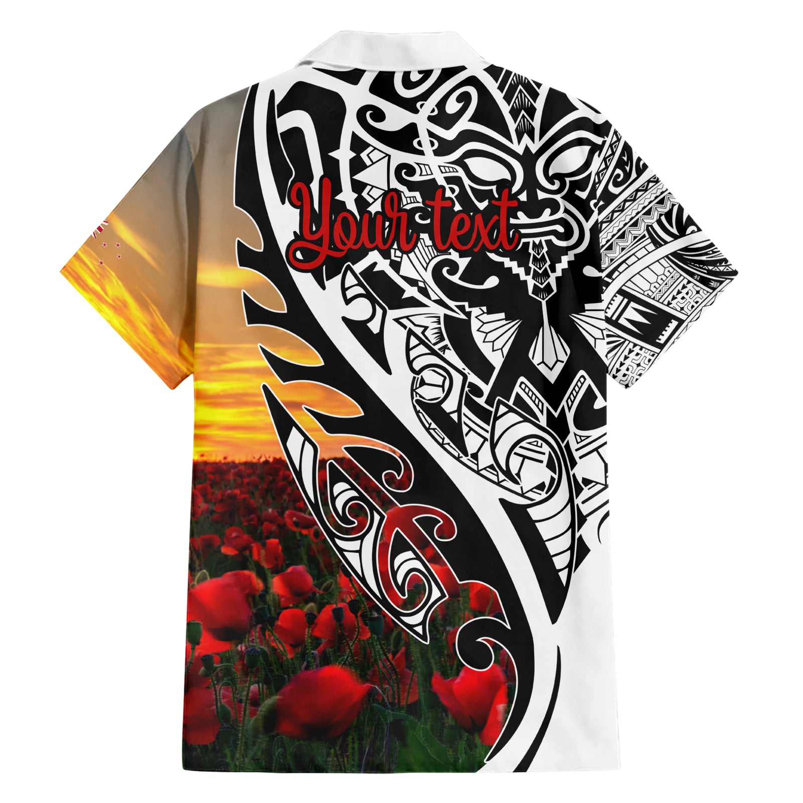 Personalised New Zealand Waitangi and ANZAC day Hawaiian Shirt