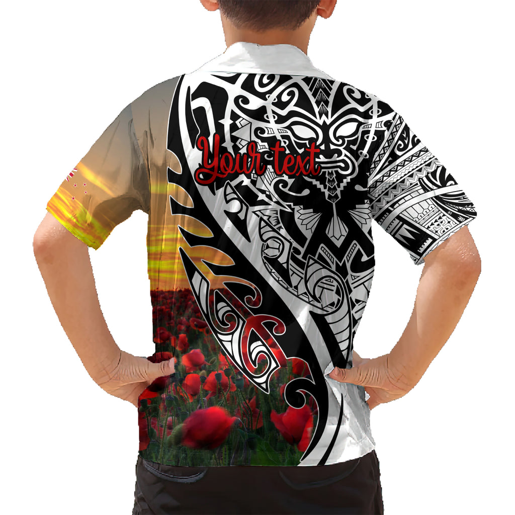 Personalised New Zealand Waitangi and ANZAC day Hawaiian Shirt