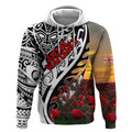 Personalised New Zealand Waitangi and ANZAC day Hoodie