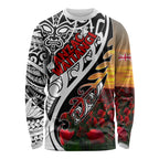 Personalised New Zealand Waitangi and ANZAC day Long Sleeve Shirt