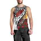 Personalised New Zealand Waitangi and ANZAC day Men Tank Top