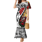 Personalised New Zealand Waitangi and ANZAC day Mermaid Dress