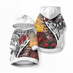 Personalised New Zealand Waitangi and ANZAC day Pet Hoodie