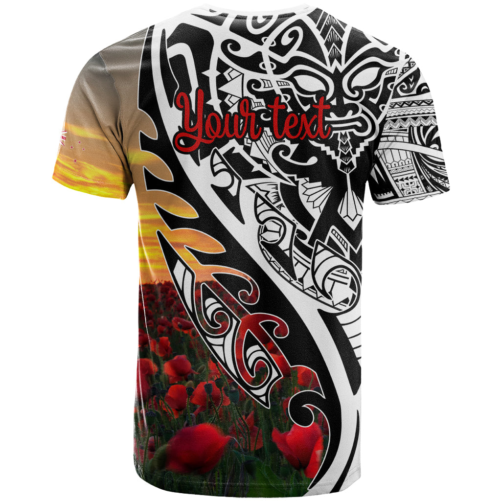 Personalised New Zealand Waitangi and ANZAC day T Shirt