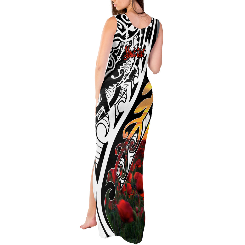 Personalised New Zealand Waitangi and ANZAC day Tank Maxi Dress