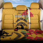 Australia Matildas Soccer ANZAC Custom Back Car Seat Cover Gallipoli Soldier With Aboriginal Dots Art