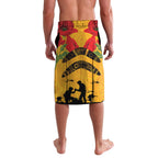 Australia Matildas Soccer ANZAC Custom Lavalava Gallipoli Soldier With Aboriginal Dots Art