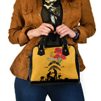 Australia Matildas Soccer ANZAC Custom Shoulder Handbag Gallipoli Soldier With Aboriginal Dots Art