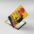 Australia Socceroos Soccer ANZAC Custom Canvas Wall Art Gallipoli Soldier With Camouflage Art