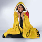 Australia Socceroos Soccer ANZAC Custom Hooded Blanket Gallipoli Soldier With Camouflage Art