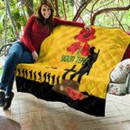 Australia Socceroos Soccer ANZAC Custom Quilt Gallipoli Soldier With Camouflage Art