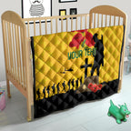 Australia Socceroos Soccer ANZAC Custom Quilt Gallipoli Soldier With Camouflage Art