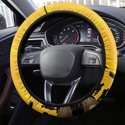 Australia Socceroos Soccer ANZAC Custom Steering Wheel Cover Gallipoli Soldier With Camouflage Art