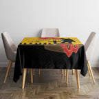 Australia Socceroos Soccer ANZAC Custom Tablecloth Gallipoli Soldier With Camouflage Art