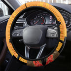 Australia Wallabies Rugby ANZAC Custom Steering Wheel Cover Gallipoli Soldier With Aboriginal Dots Art