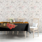 Australia Wallabies Rugby ANZAC Custom Tablecloth Gallipoli Soldier With Aboriginal Dots Art