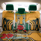 Australia Wallabies Rugby ANZAC Custom Back Car Seat Cover Poppy Soldier With Aboriginal Dots Art