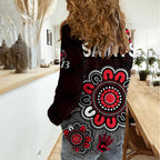 AFL St Kilda Saints 1873 Aboriginal Women Casual Shirt LT9