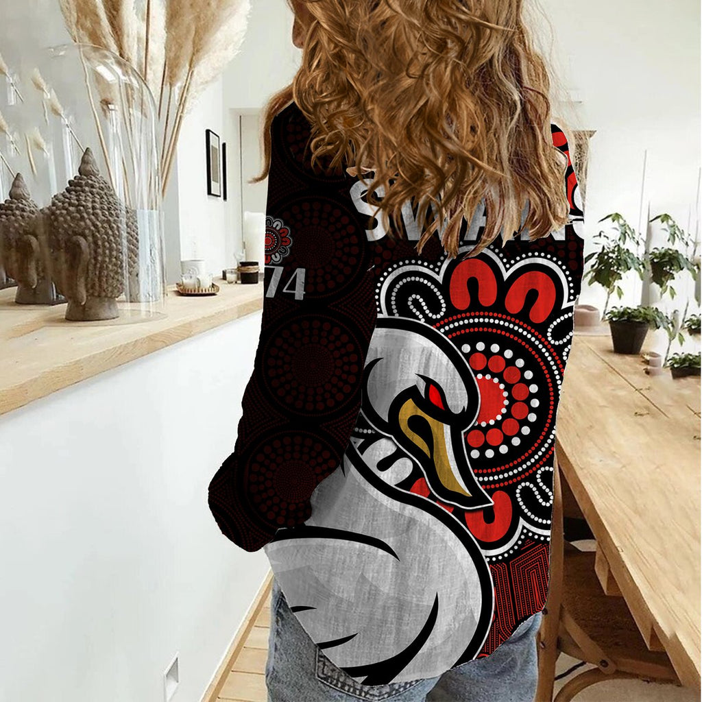 afl-sydney-swans-1874-aboriginal-women-casual-shirt