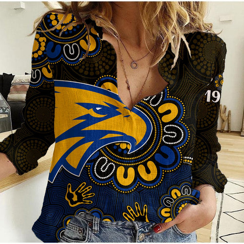 afl-west-coast-eagles-1986-aboriginal-women-casual-shirt