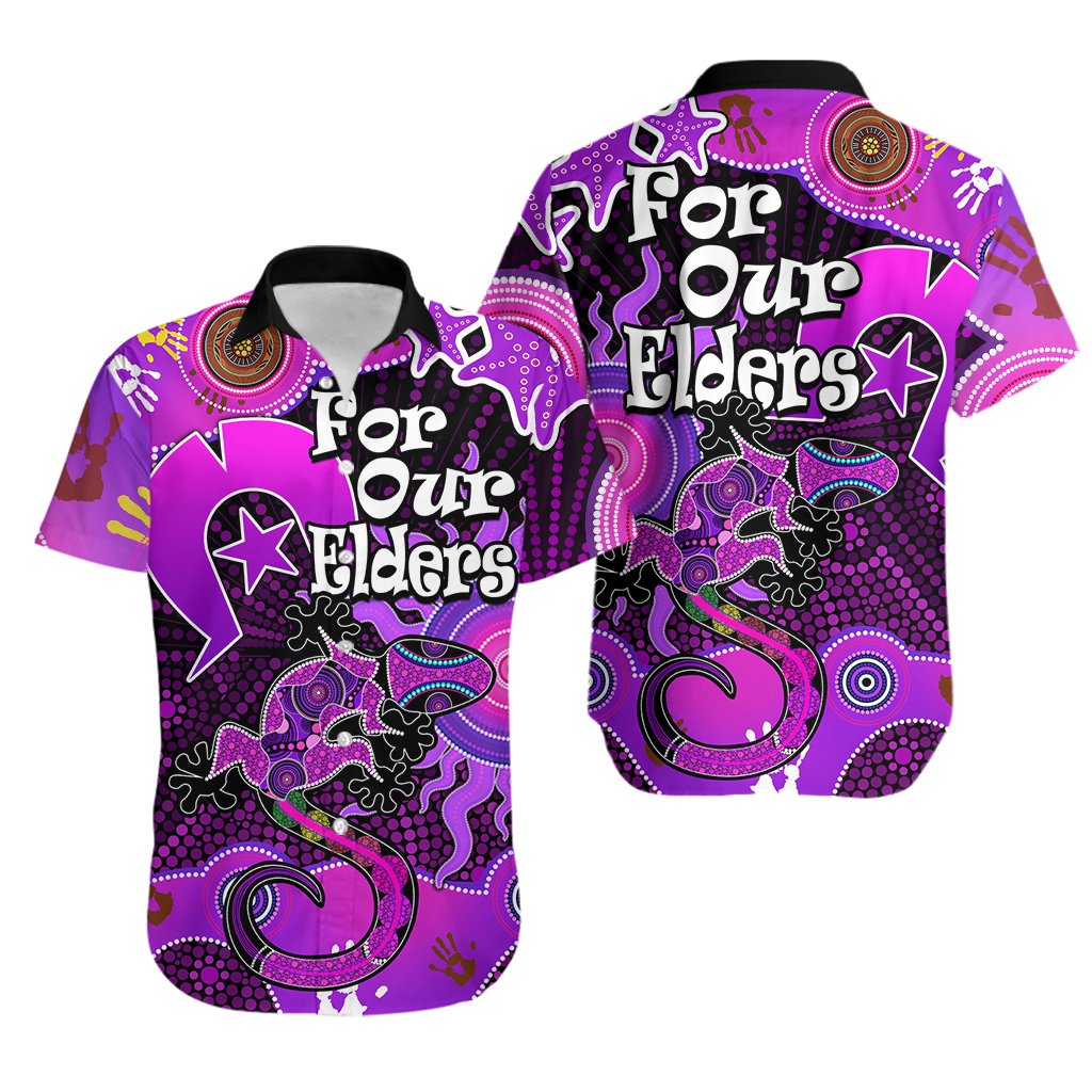 aboriginal-naidoc-week-2023-hawaiian-shirt-turtle-lizard-sun