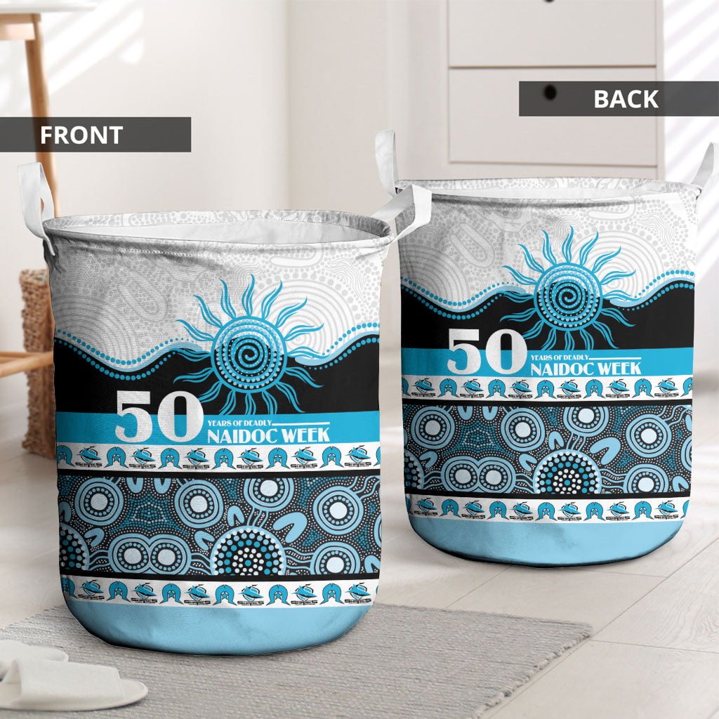 Sharks NAIDOC Week Laundry Basket Aboriginal Torres Strait Islanders Vibe